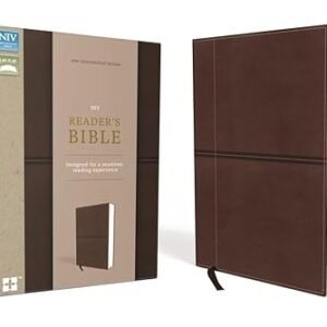 NIV, Reader's Bible, Imitation Leather, Brown