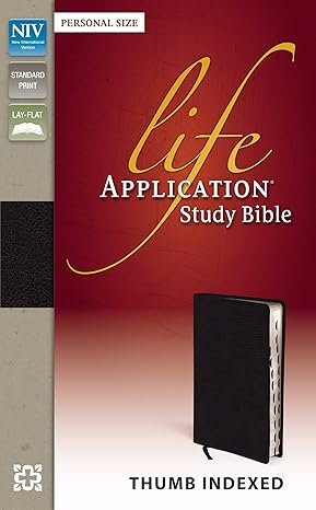 NIV, Life Application Study Bible, Personal Size, Imitation Leather