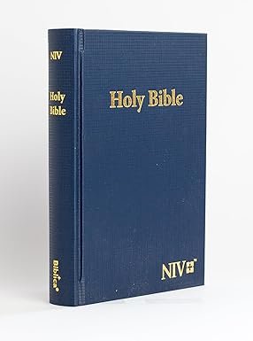 NIV Compact PVC Hardcover Blue Bible