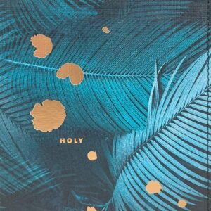 NLT Compact Bible, Filament Enabled (LeatherLike, Teal Palm, Red Letter)