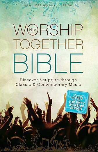 NIV, Worship Together Bible, Hardcover: Discover Scripture through Classic and Contemporary Music