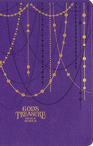 NIV, God's Treasure Holy Bible, Leathersoft, Amethyst: Golden promises and priceless stories - Image 2