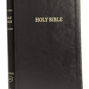 KJV Holy Bible: Large Print Thinline, Black Leathersoft, Red Letter, Comfort Print: King James Version