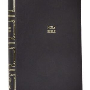 KJV Holy Bible: Paragraph-style Large Print Thinline with 43,000 Cross References, Black Leathersoft, Red Letter, Comfort Print: King James