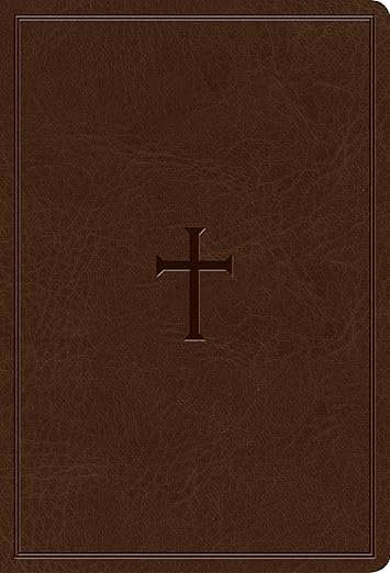 KJV Holy Bible/Super Giant Print Reference Bible/Words of Christ in red/Brown