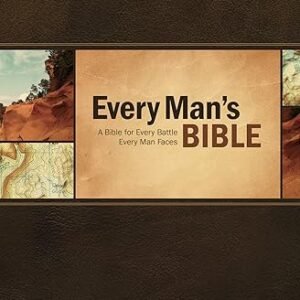 Every Man's Bible: New Living Translation (Hardcover, Every Man’s Series) – Study Bible for Men with Study Notes, Book Introductions, and 44 Charts