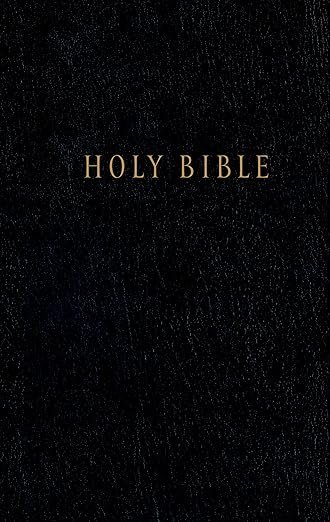 Holy Bible: New Living Translation, Black Pew Bible