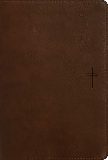 NLT Compact Bible, Filament Enabled (LeatherLike, Rustic Brown, Red Letter) - Image 2