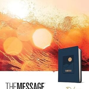 The Message Deluxe Gift Bible, Large Print (Leather-Look, Midnight Journey): The Bible in Contemporary Language