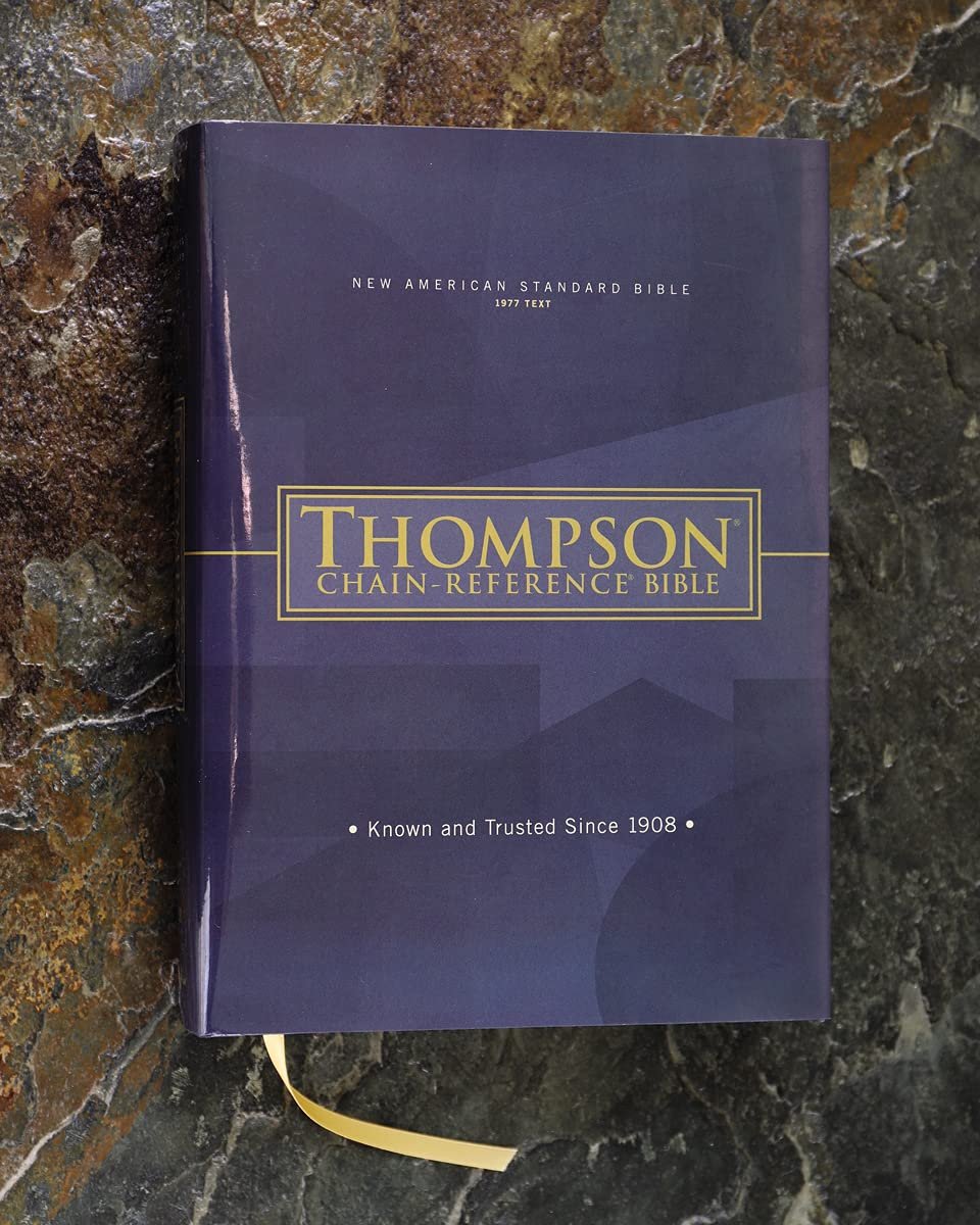 NASB, Thompson Chain-Reference Bible, Hardcover, Red Letter, 1977 Text Hardcover - Image 4