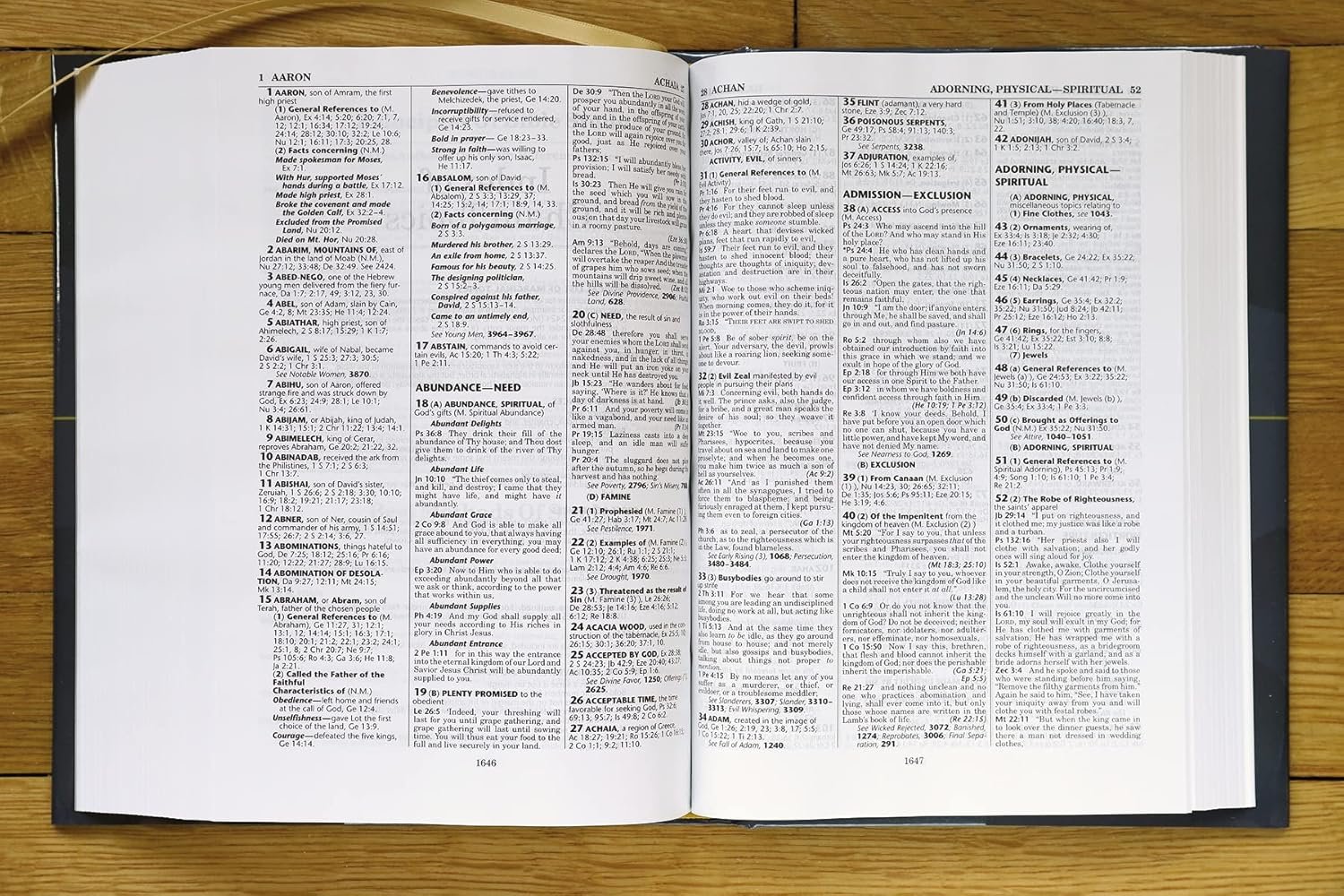 NASB, Thompson Chain-Reference Bible, Hardcover, Red Letter, 1977 Text Hardcover - Image 7