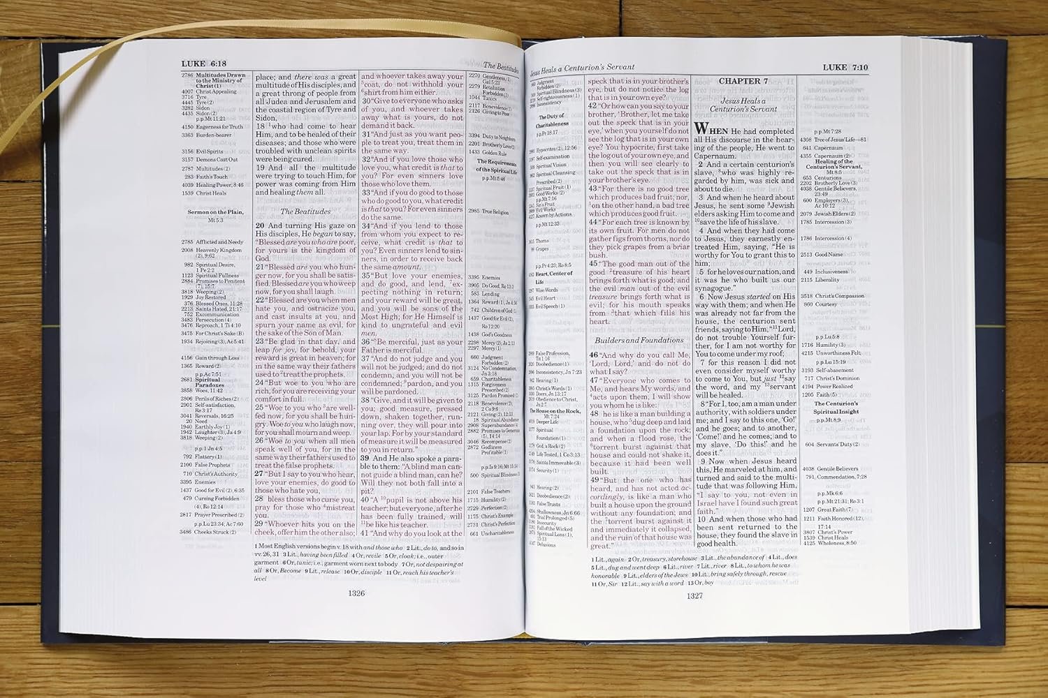 NASB, Thompson Chain-Reference Bible, Hardcover, Red Letter, 1977 Text Hardcover - Image 6