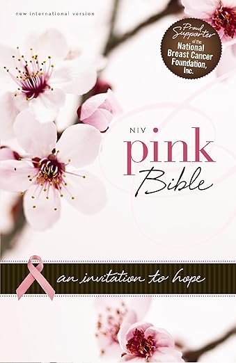 Holy Bible: New International Version, Hot Pink /Pink , Italian Duo-Tone, An Invitation to Hope