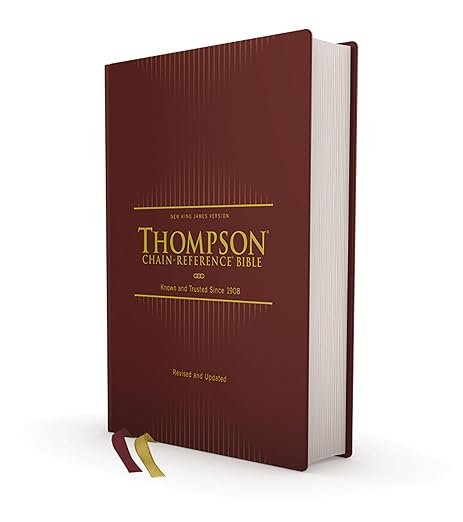 NKJV, Thompson Chain-Reference Bible, Hardcover, Red Letter, Comfort Print