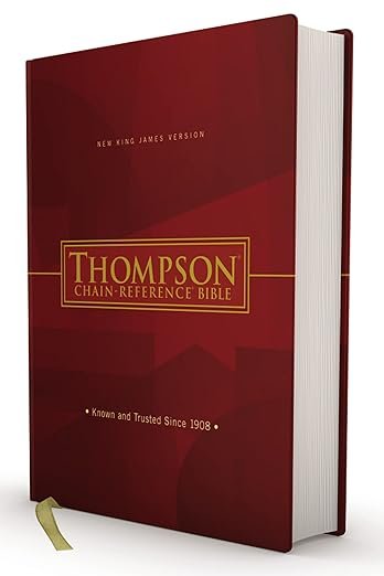 NKJV, Thompson Chain-Reference Bible, Hardcover, Red Letter Hardcover – June 8, 2021