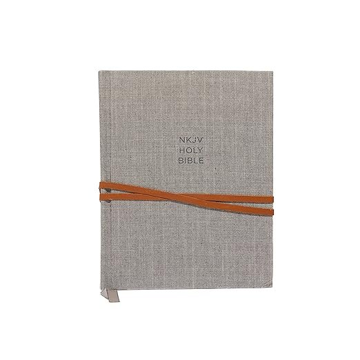 NKJV, Journal the Word Reference Bible, Cloth over Board, Gray, Red Letter, Comfort Print: Let Scripture Explain Scripture. Reflect on What You Learn - Image 2