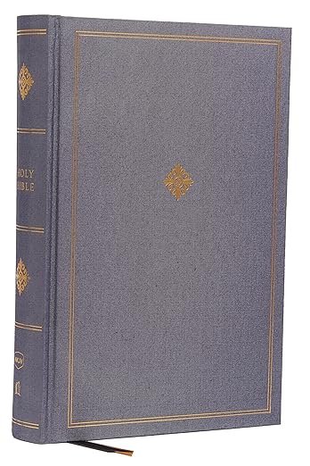 NKJV, Single-Column Wide-Margin Reference Bible, Cloth over Board, Red Letter, Comfort Print: Holy Bible, New King James Version