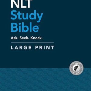 NLT Study Bible Large Print (Hardcover, Indexed, Red Letter)
