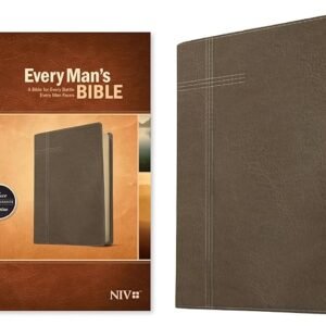 Every Man's Bible NIV (LeatherLike, Pursuit Granite)