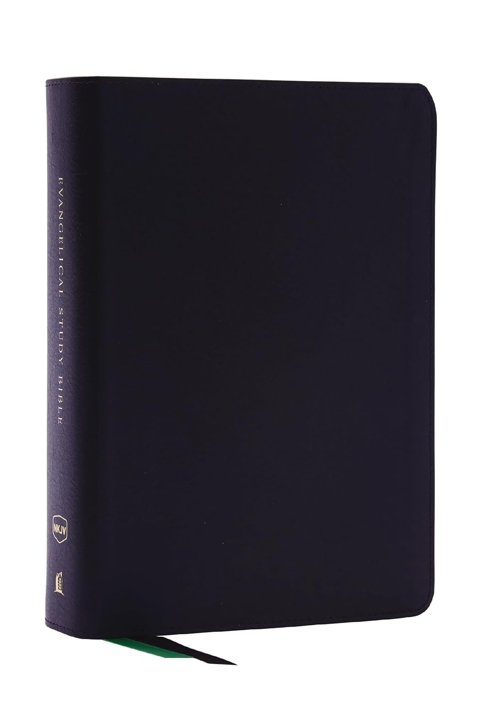 NKJV, Evangelical Study Bible (Thumb Indexed, Black Bonded Leather)