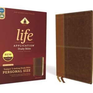 NIV, Personal Size Life Application Study Bible (3rd Ed, Brown Lt)