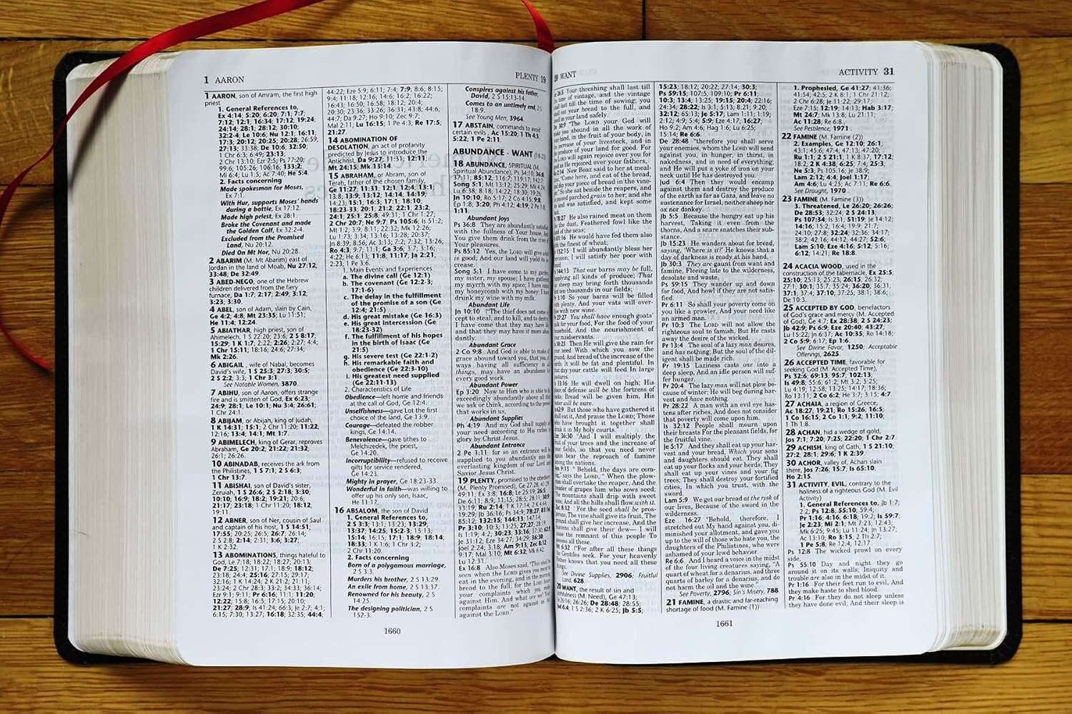 NKJV, Thompson Chain-Reference Bible (Black Bonded Leather) - Image 3