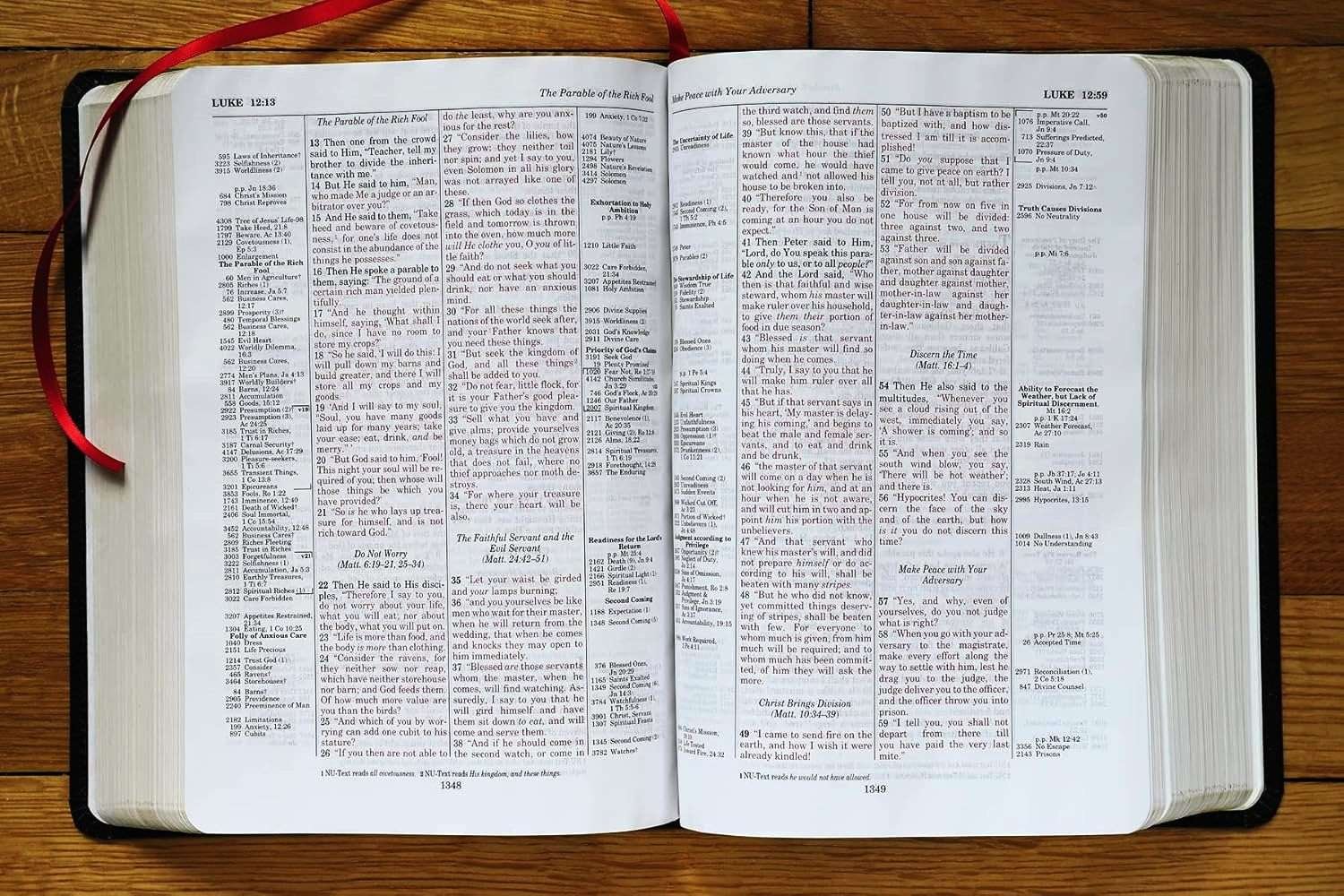 NKJV, Thompson Chain-Reference Bible (Black Bonded Leather) - Image 4