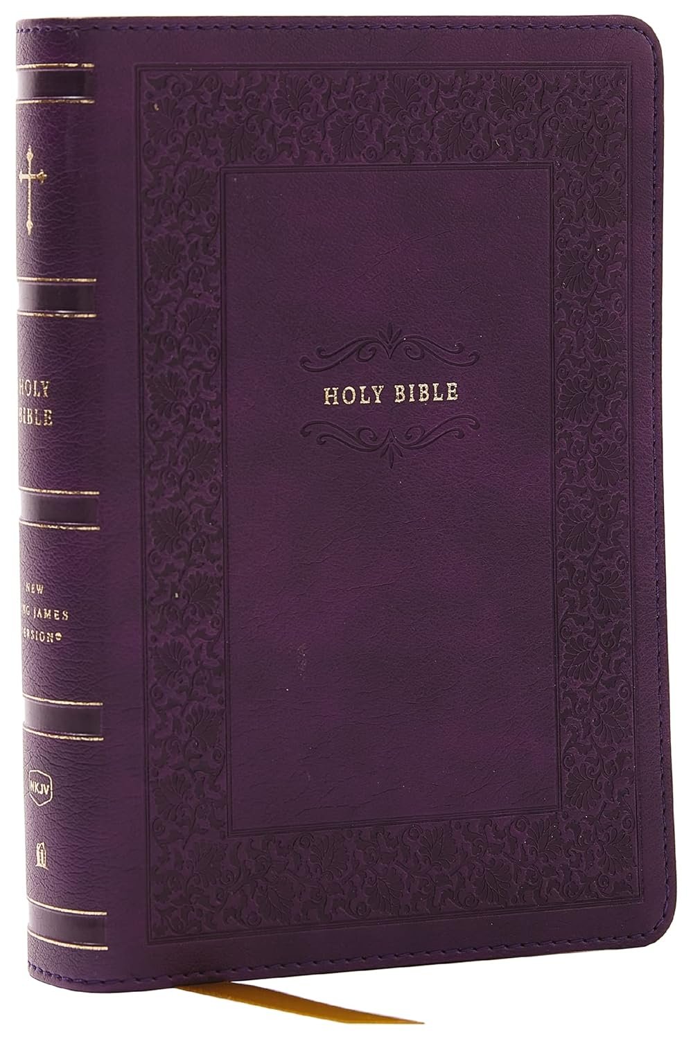 NKJV, Compact Reference Bible (Purple Leathersoft)