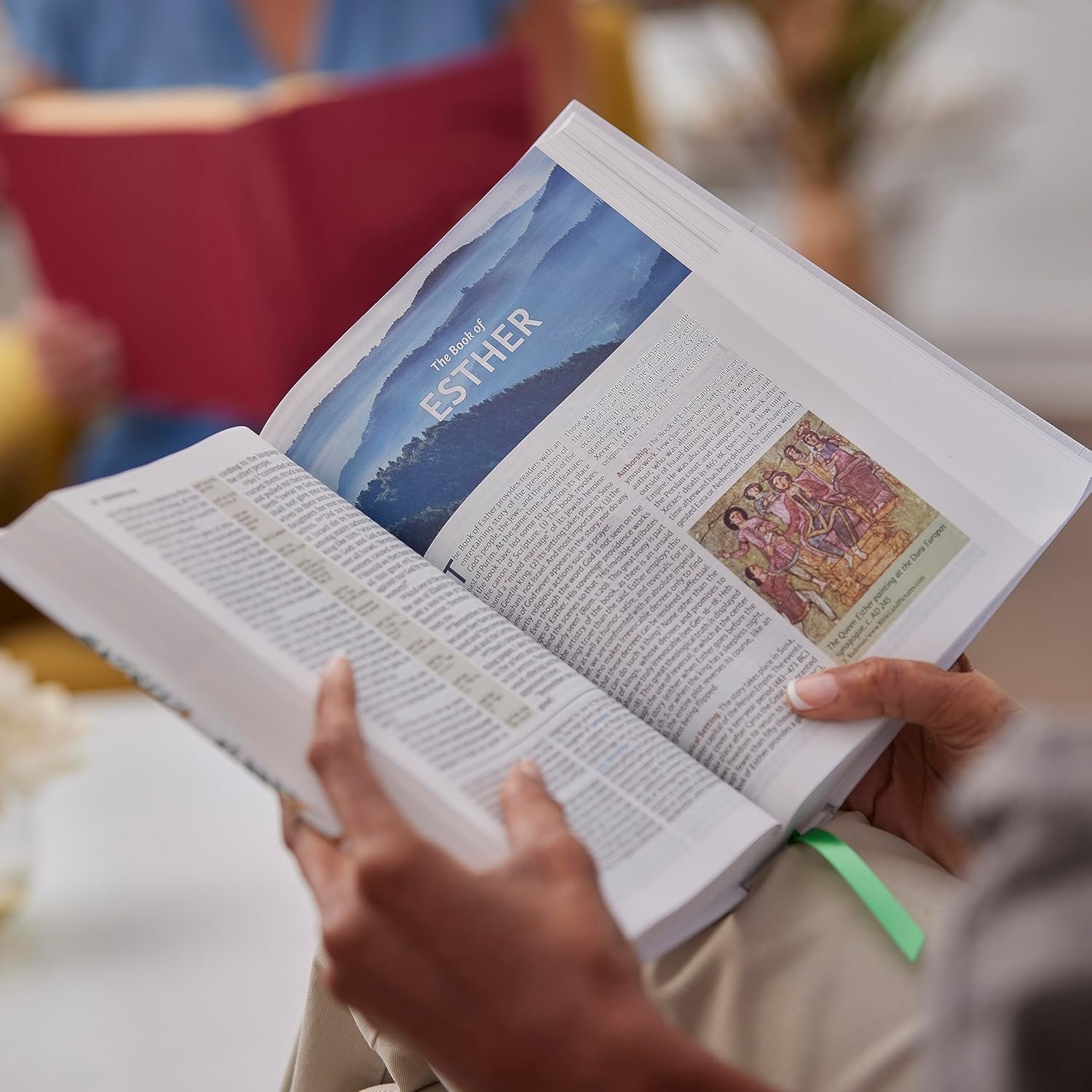 NKJV, Evangelical Study Bible (Thumb Indexed, Black Bonded Leather) - Image 5