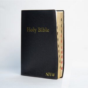 NIV GP Bible, Thumb Index Gold Gilt Edges Black
