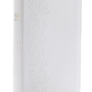 NKJV, Bride's Bible, Leathersoft, White, Red Letter, Comfort Print: Holy Bible, New King James Version