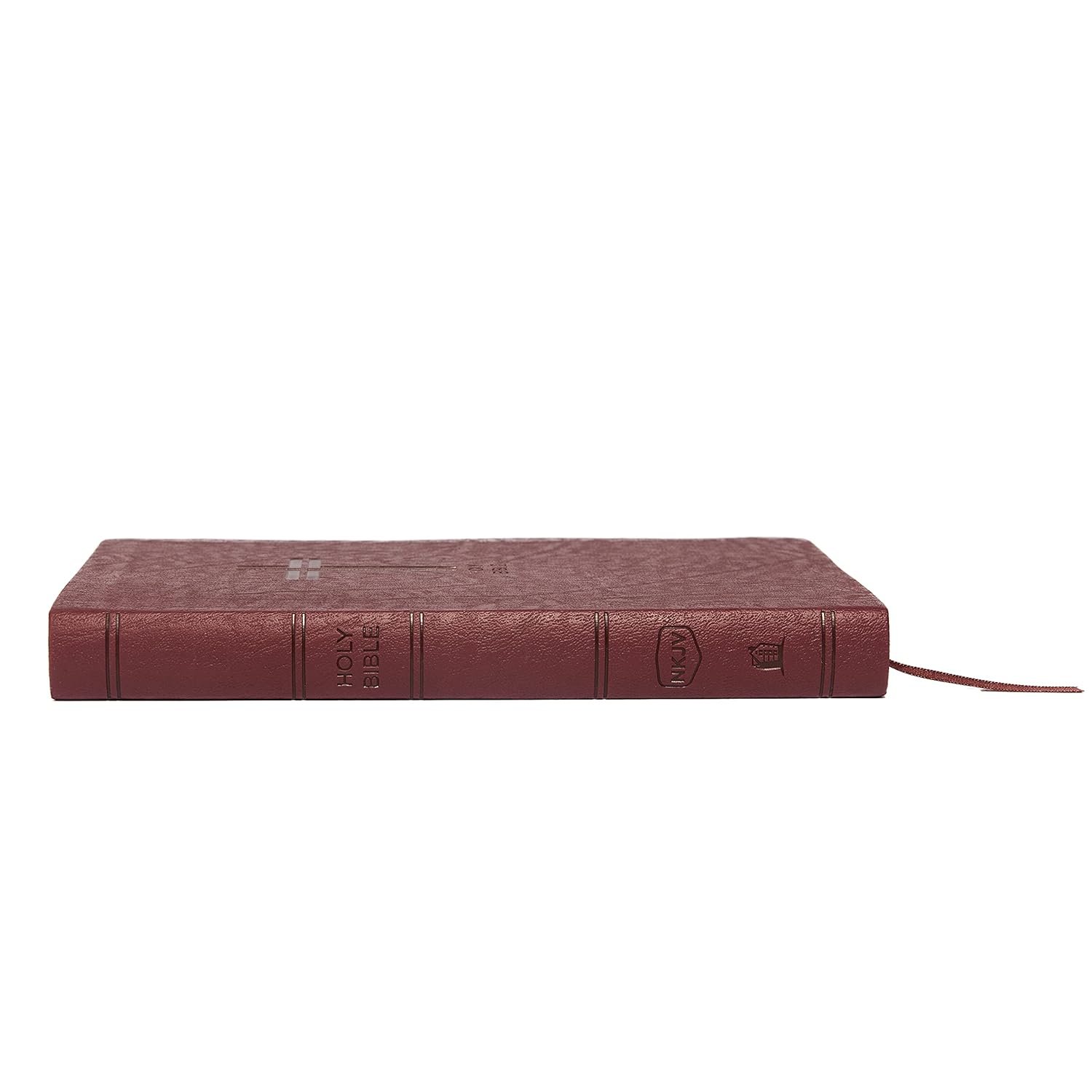 NKJV, Value Thinline Bible, Leathersoft, Burgundy, Red Letter, Comfort Print: Holy Bible, New King James Version - Image 2