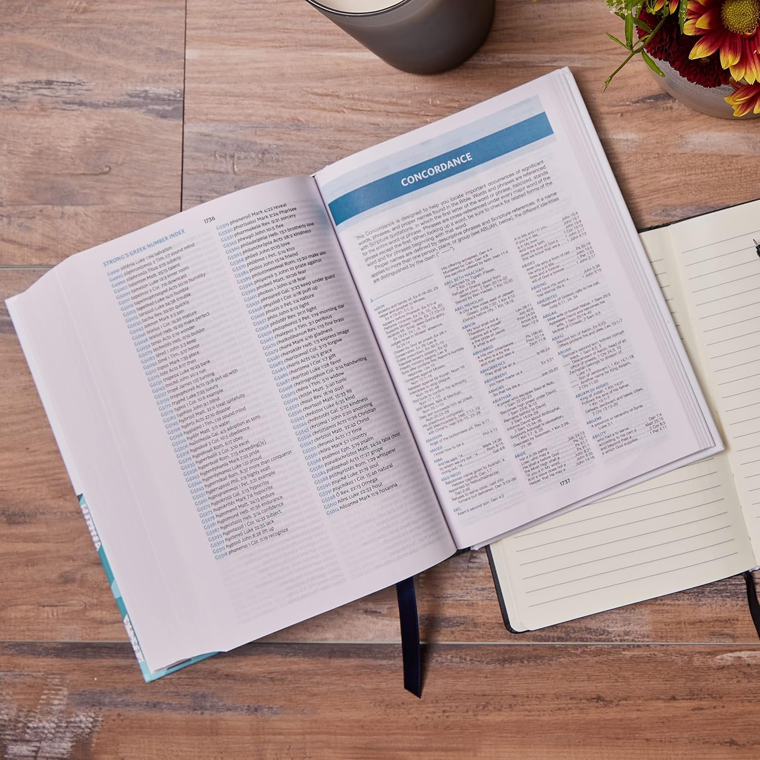 NKJV, Word Study Reference Bible, Hardcover, Red Letter, Thumb Indexed, Comfort Print: 2,000 Keywords that Unlock the Meaning of the Bible - Image 6