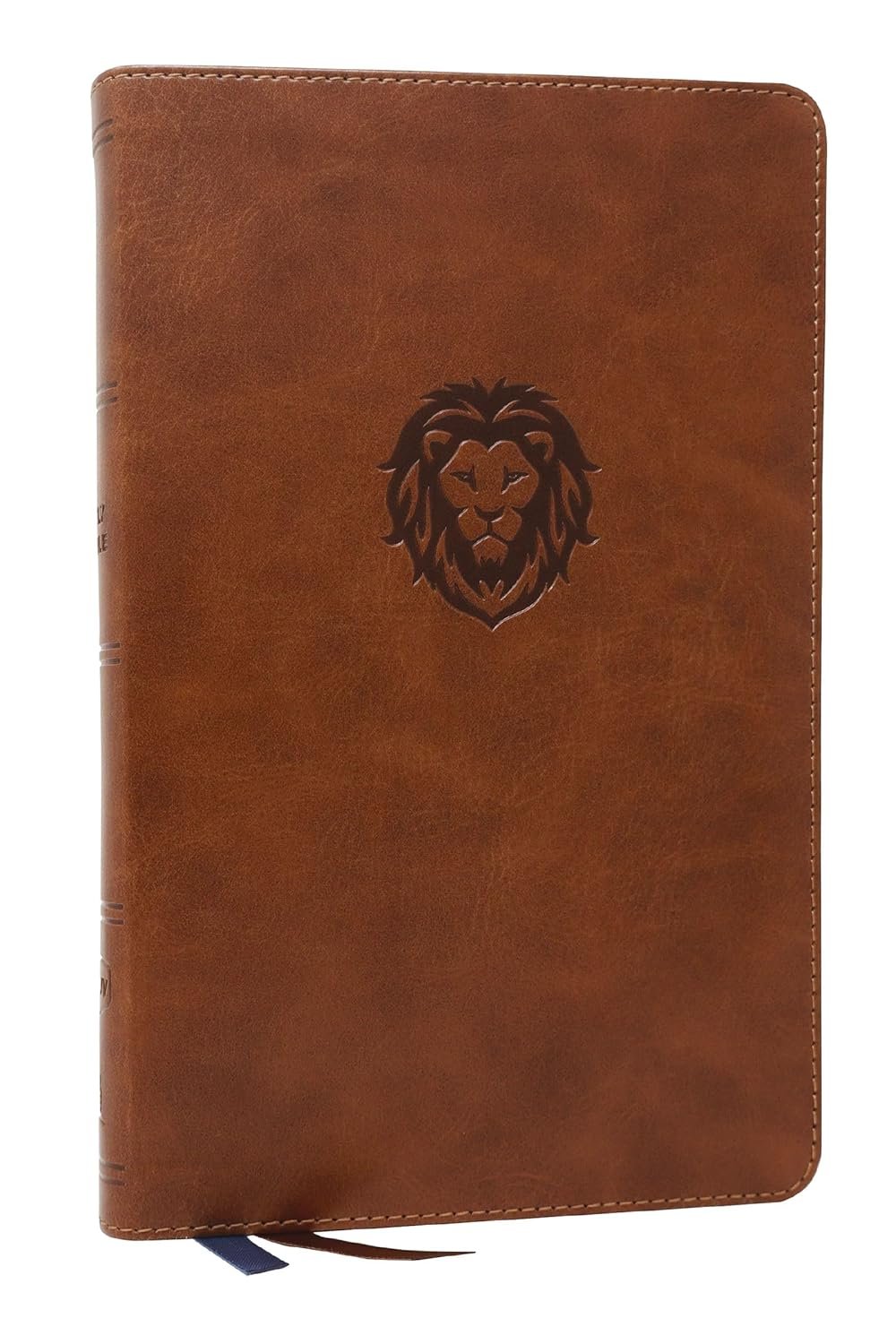 NKJV, Thinline Bible Youth Edition, Leathersoft, Brown, Red Letter, Comfort Print: Holy Bible, New King James Version