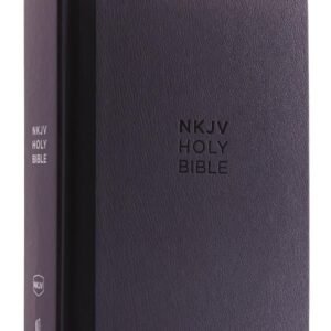 NKJV, Compact Single-Column Reference Bible, Hardcover, Gray, Comfort Print: Holy Bible, New King James Version