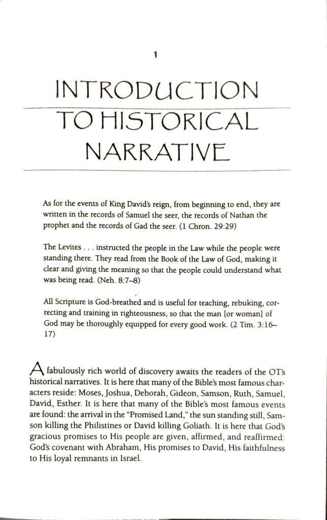 AN INTRODUCTION TO THE OLD TESTAMENT (HISTORICAL BOOKS) - Image 2