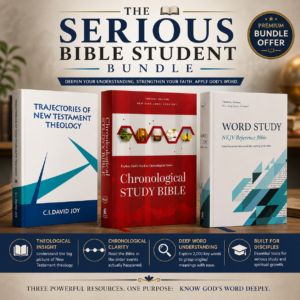 The Serious Bible Student Bundle